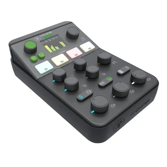 Mackie M-Caster Studio Desktop Live Streaming Mixer Bluetooth/USB Connect Black - Picture 1 of 11